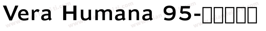 Vera Humana 95字体转换